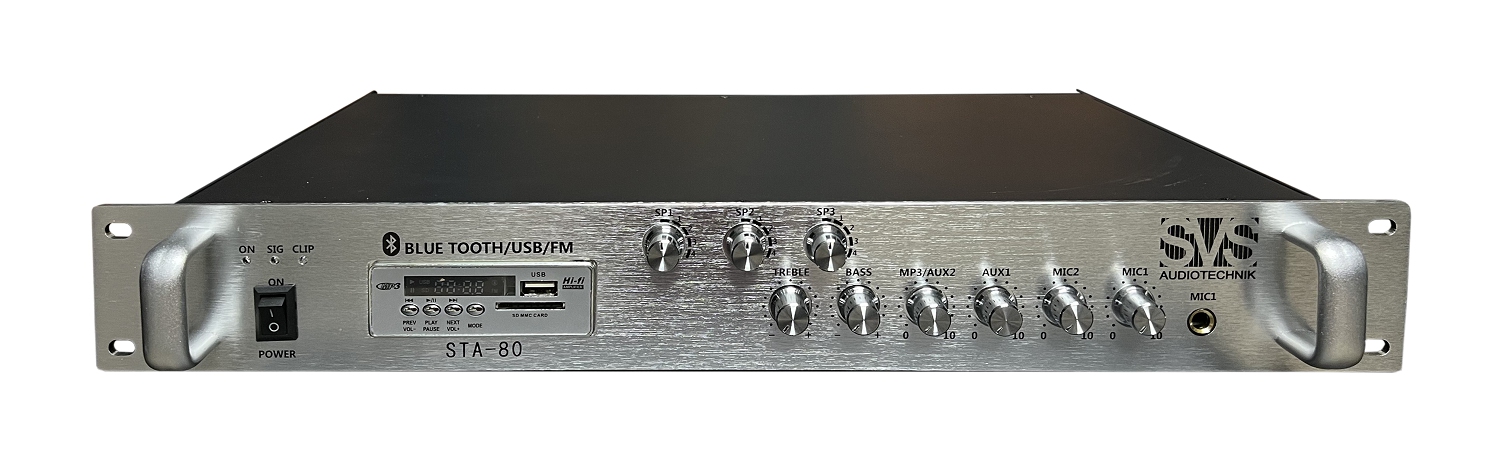 SVS Audiotechnik STA-80 Микшер-усилитель для систем Public Address в Назрани